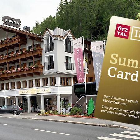 Hotel Grauer Baer Sölden Kültér fotó