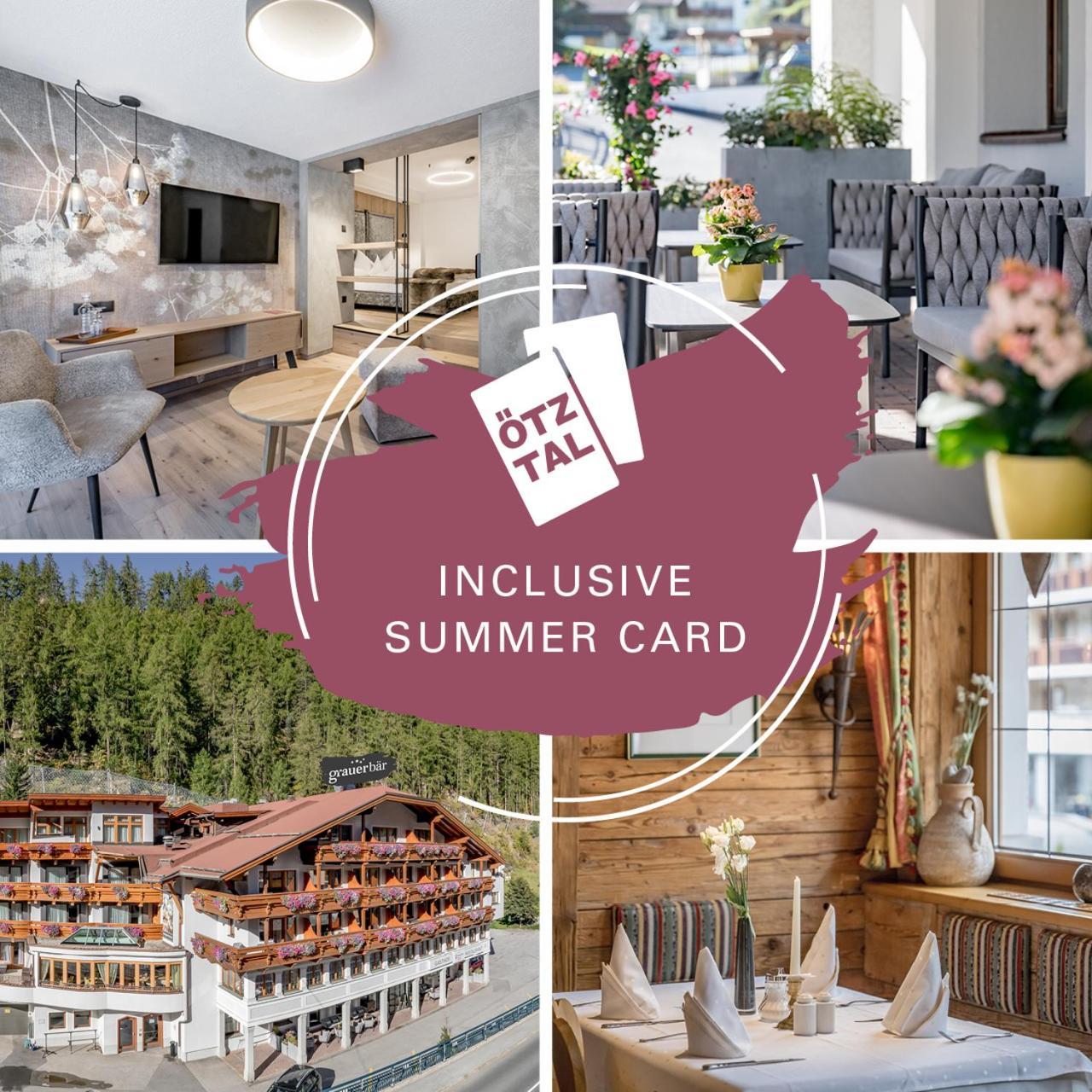 Hotel Grauer Baer Sölden Kültér fotó